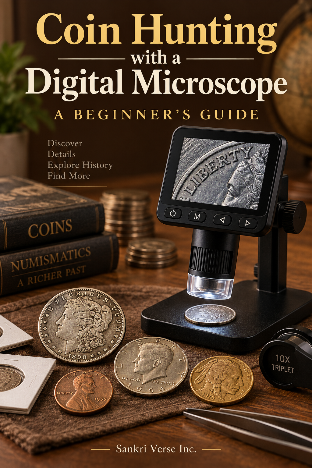 Book cover for Digital Microscope Coin Hunting