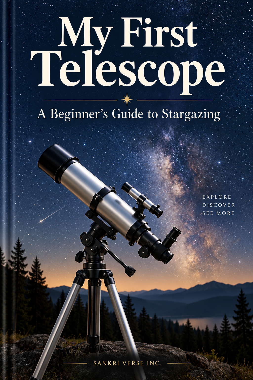 Book cover for My First Telescope