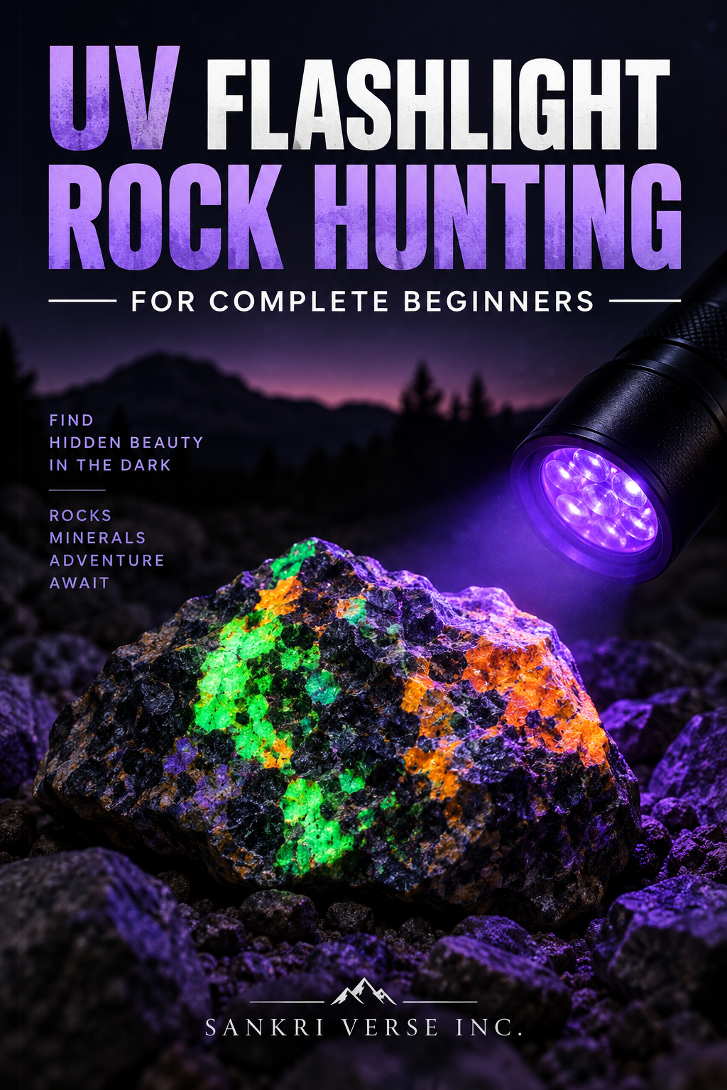 Book cover for UV Flashlight Rock Hunting